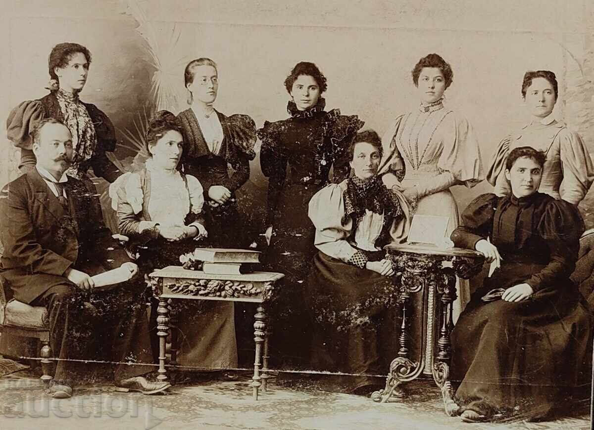 END OF THE 19TH CENTURY SOFIA LARGE PHOTO PHOTOGRAPH CARDBOARD - 5 END OF THE 19TH CENTURY SOFIA LARGE PHOTO PHOTOGRAPH CARDBOARD - 5