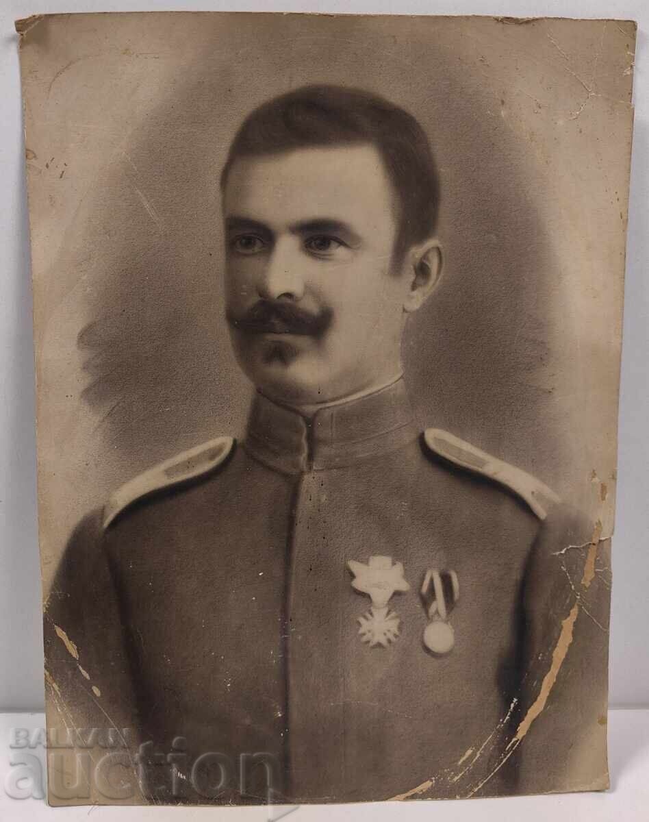 ΣΤΡΑΤΙΩΤΗΣ ΣΤΑΥΡΟΣ ΑΝΔΡΕΙΑΣ ΜΕΤΑΛΛΙΟ ΜΕΓΑΛΗ ΦΩΤΟΓΡΑΦΙΑ ΠΟΡΤΡΕΤΟ ΧΑΡΤΟΝΙ