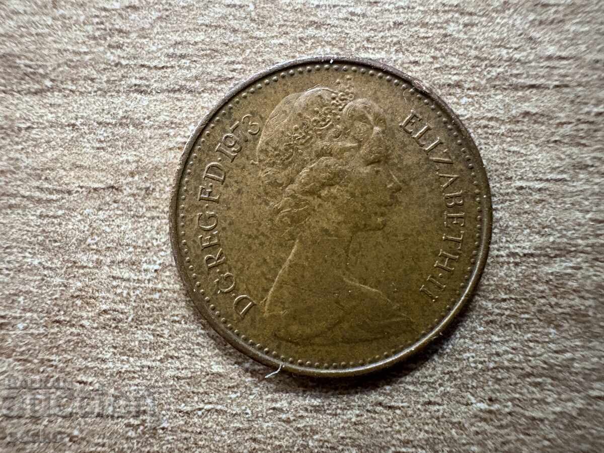 Ηνωμένο Βασίλειο - 1/2 πένες (1973) με τιμή 0.20 BGN | € 0.10 Ηνωμένο Βασίλειο - 1/2 πένες (1973) με τιμή 0.20 BGN | € 0.10