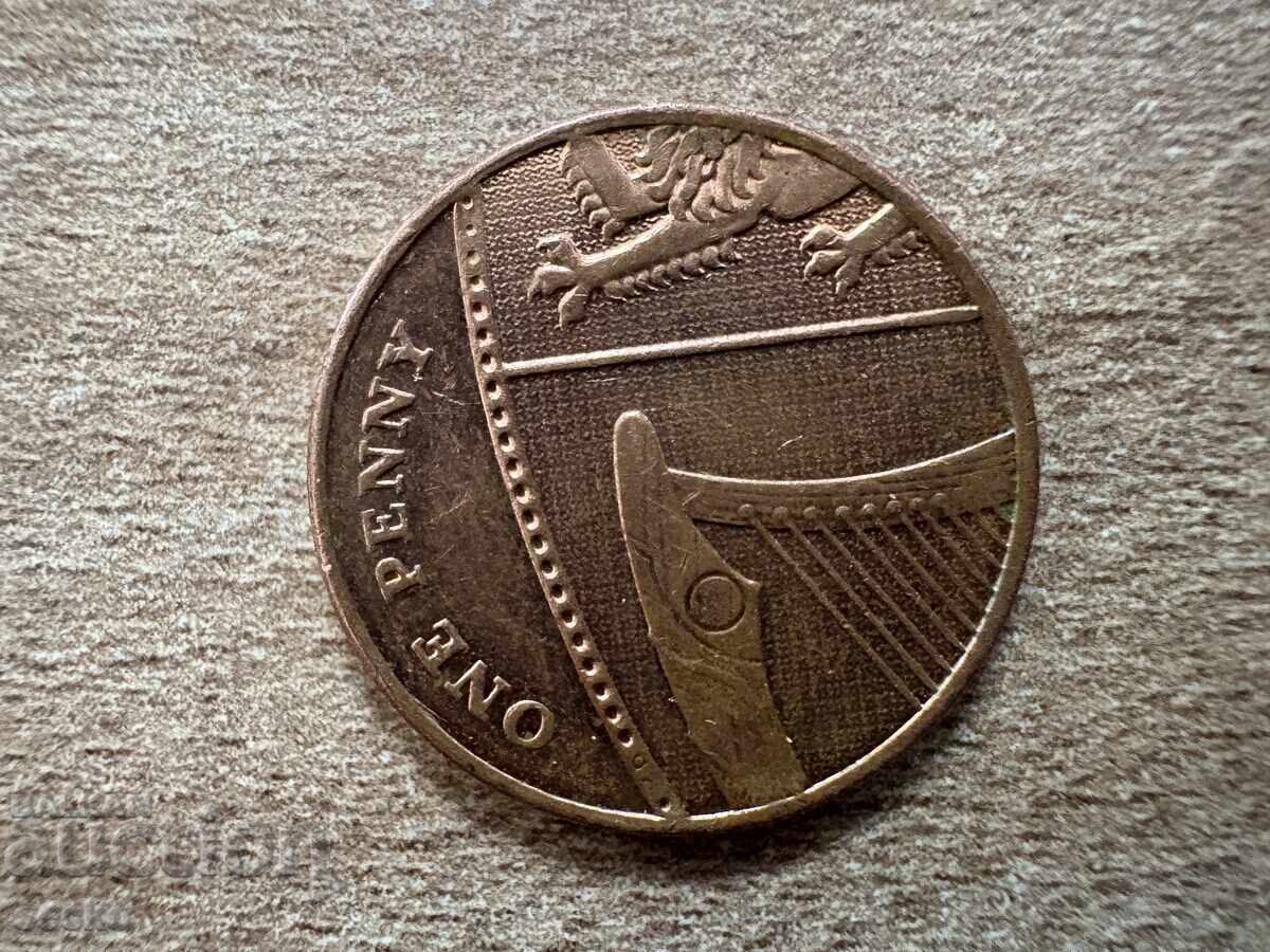 Великобритания - 1 пени (2010) Великобритания - 1 пени (2010)