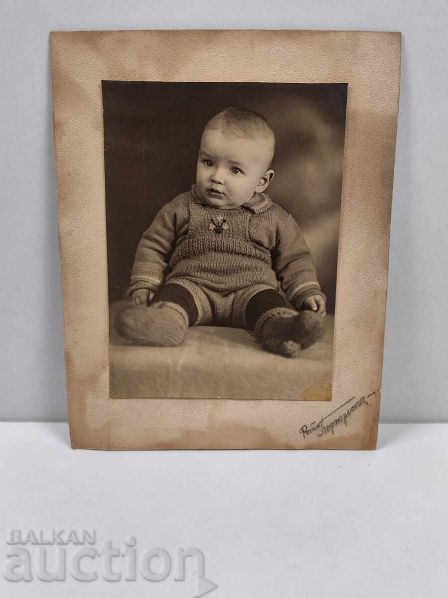 ΜΩΡΟ ΠΑΙΔΙ ΜΕΓΑΛΗ ΠΑΙΔΙΚΗ ΦΩΤΟΓΡΑΦΙΑ ΠΟΡΤΡΕΤΟ ΧΑΡΤΟΝΙ με τιμή 29.00 BGN | € 14.83