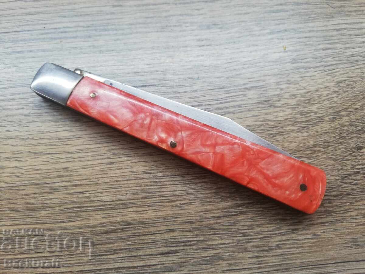 Παλαιό σοσιαλιστικό πτυσσόμενο σουγιά, μαχαίρι "Σφυρί και Δρεπάνι" Β. Τύρνοβο - 5 Παλαιό σοσιαλιστικό πτυσσόμενο σουγιά, μαχαίρι "Σφυρί και Δρεπάνι" Β. Τύρνοβο - 5