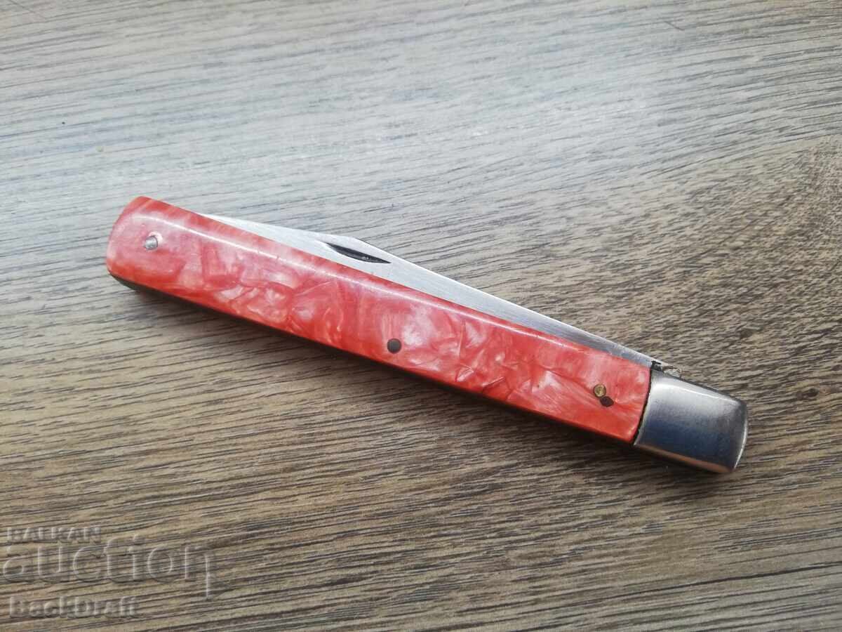 Παλαιό σοσιαλιστικό πτυσσόμενο σουγιά, μαχαίρι "Σφυρί και Δρεπάνι" Β. Τύρνοβο - 6 Παλαιό σοσιαλιστικό πτυσσόμενο σουγιά, μαχαίρι "Σφυρί και Δρεπάνι" Β. Τύρνοβο - 6