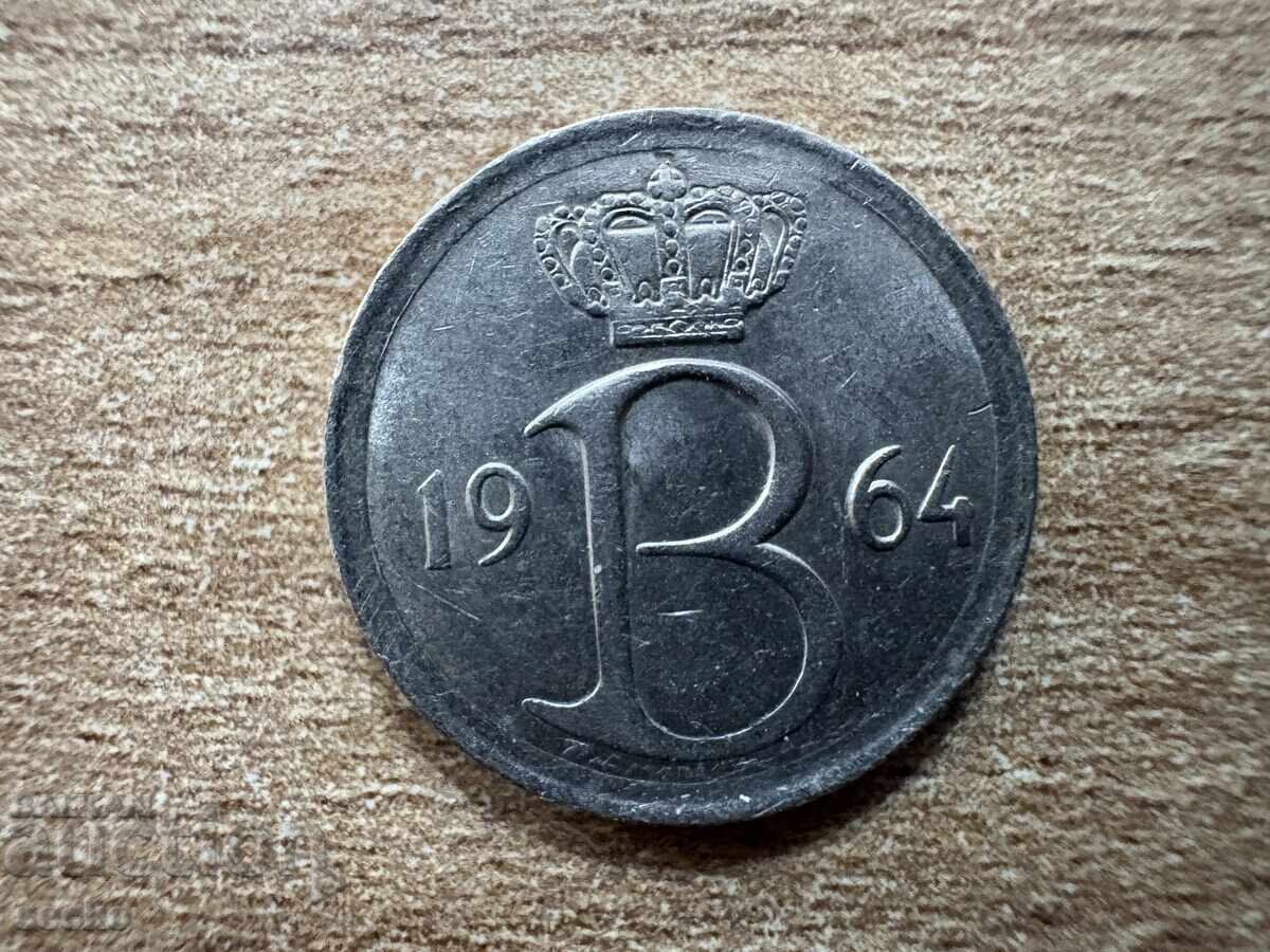 Belgium - 25 Centimes (1964) - BELGIE with price 0.15 BGN | € 0.08