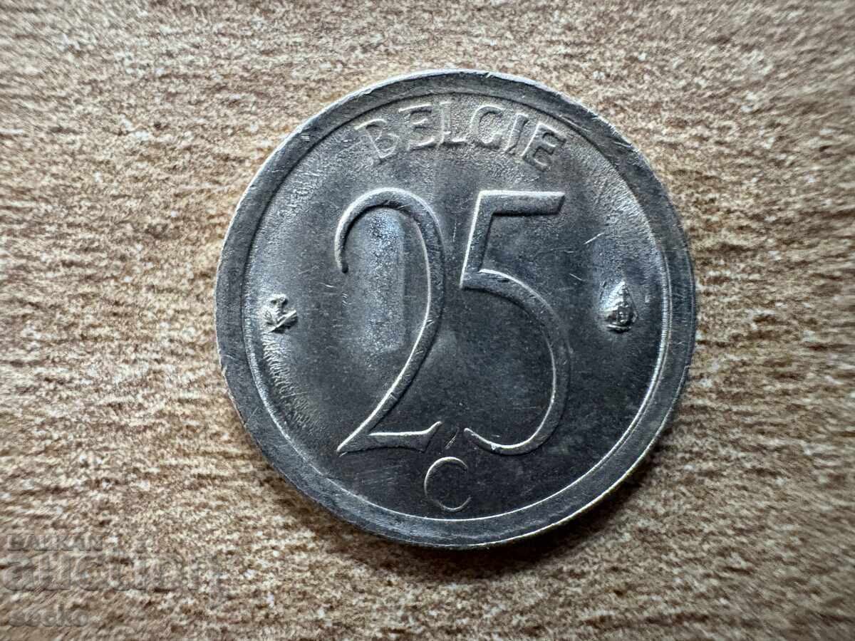 Βέλγιο - 25 λεπτά (1968) - BELGIE Βέλγιο - 25 λεπτά (1968) - BELGIE