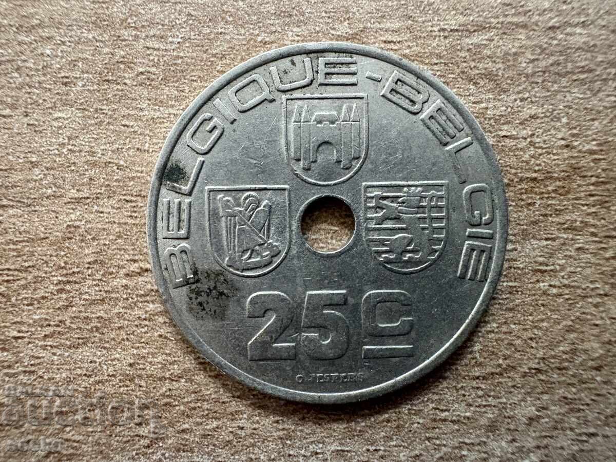 Βέλγιο - 25 λεπτά (1939) - BELGIE Βέλγιο - 25 λεπτά (1939) - BELGIE