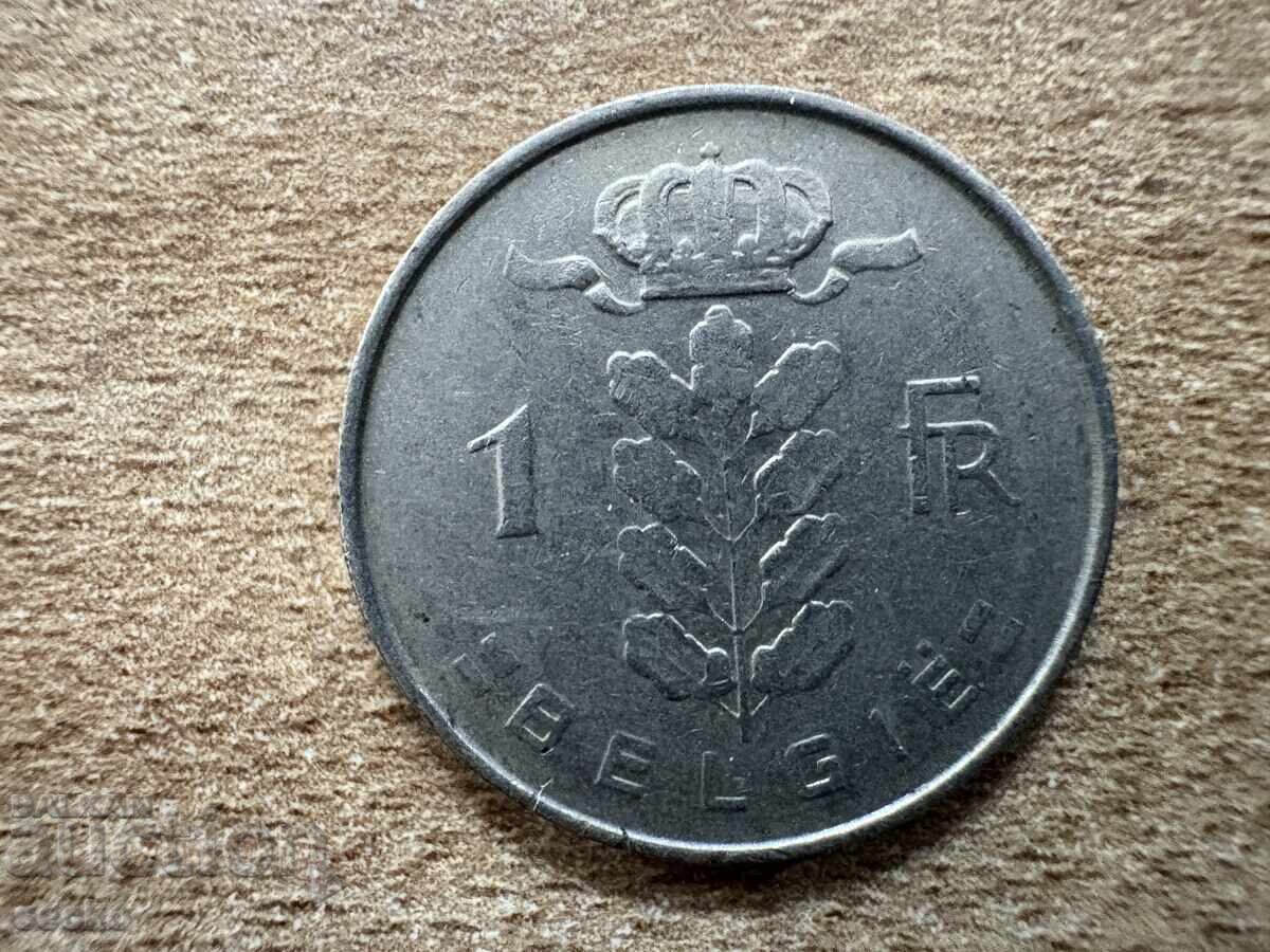Belgium - 1 Franc (1963) - BELGIE