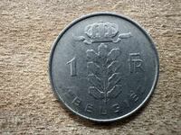 Belgia - 1 franc (1963) - BELGIA