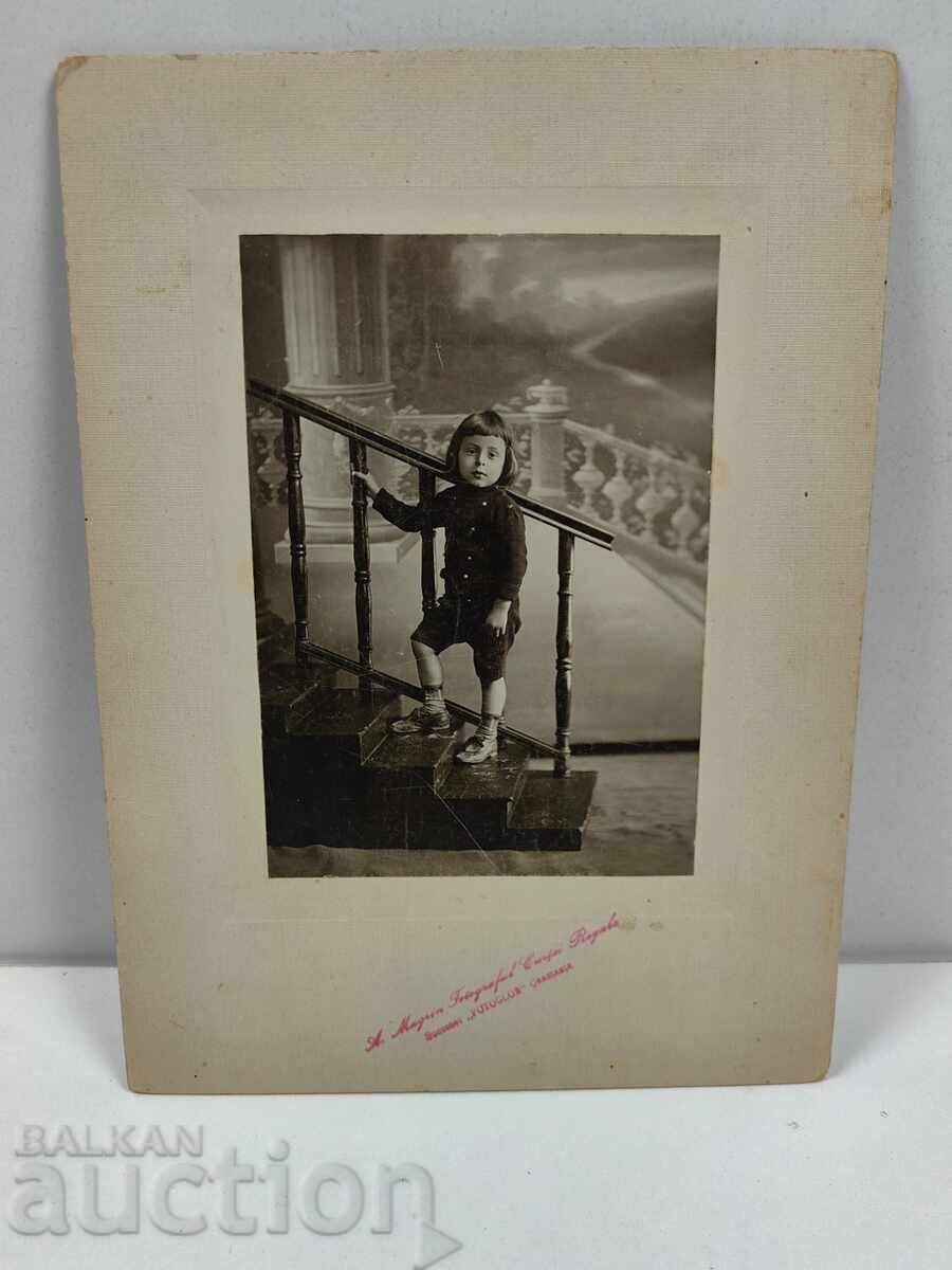 Δημοπρασία 1912 ΠΑΙΔΙ ΑΓΟΡΙ ΠΑΛΙΑ ΦΩΤΟΓΡΑΦΙΑ ΦΩΤΟΓΡΑΦΙΑ ΚΑΡΤΟΝΙ