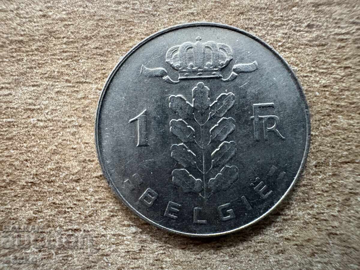 Belgium - 1 Franc (1972) - BELGIE