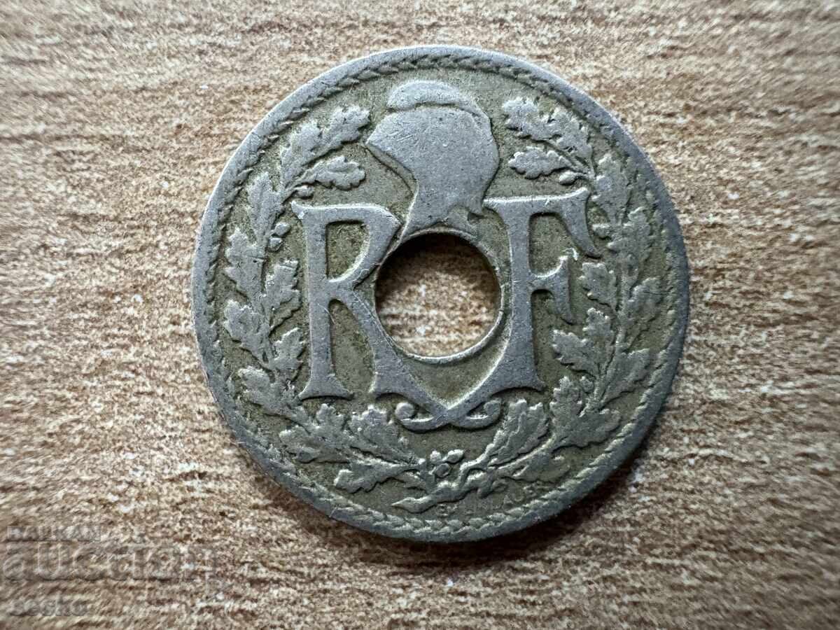 Франция - 5 сантима (1921) с цена 0.85 лв. | € 0.43