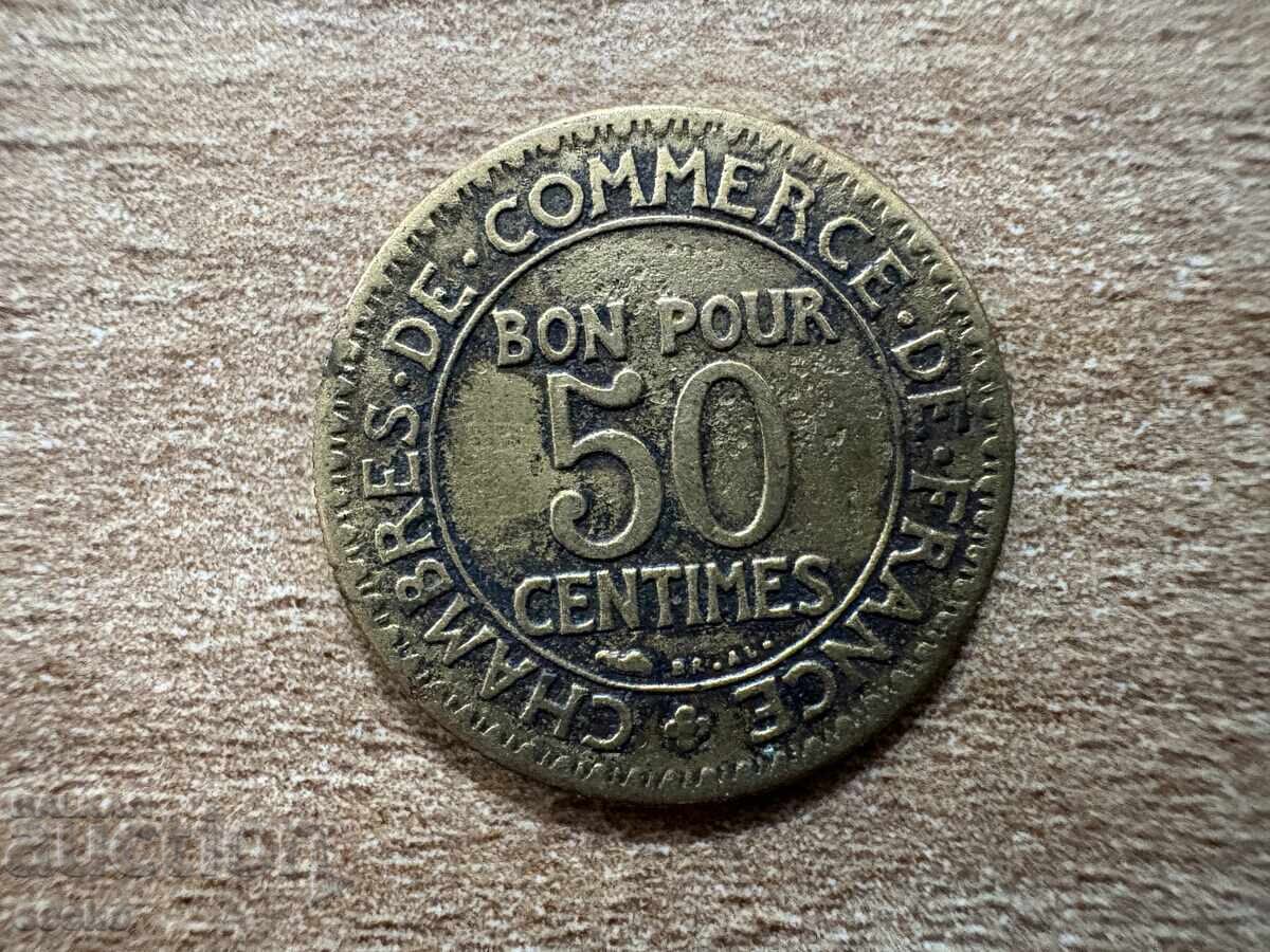 France - 50 Centimes (1923) France - 50 Centimes (1923)