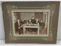 МАСА ГАРАФА СТАРА ГОЛЯМА СНИМКА ФОТОГРАФИЯ КАРТОН