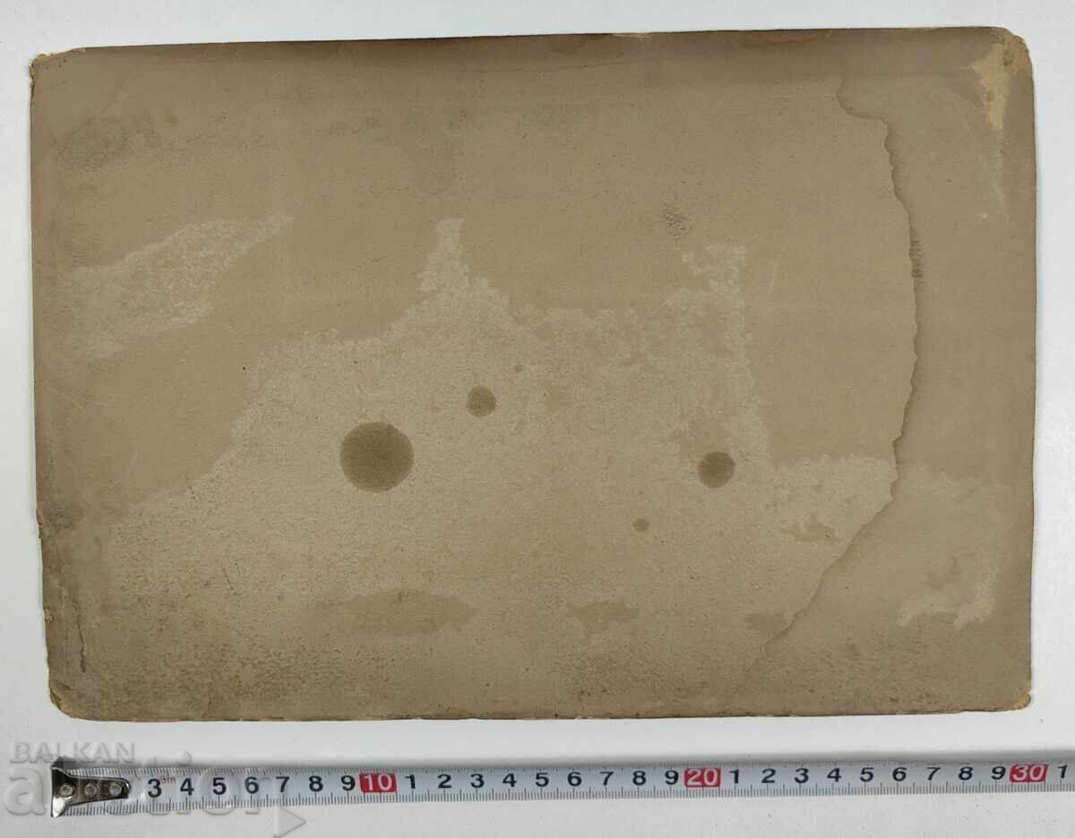 МАЙКА С ДЕЦА СТАРА ГОЛЯМА СЕМЕЙНА СНИМКА ФОТОГРАФИЯ КАРТОН - 6