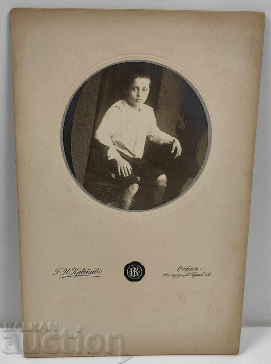 BOY SOFIA SAINT KING OLD PHOTO PHOTOGRAPH CARD with price 20.00 BGN | € 10.23 BOY SOFIA SAINT KING OLD PHOTO PHOTOGRAPH CARD with price 20.00 BGN | € 10.23