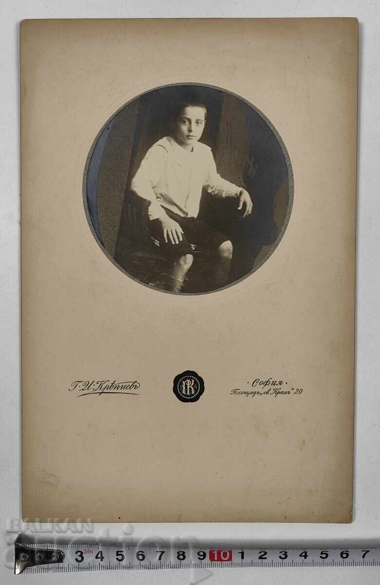 Delivery of BOY SOFIA SAINT KING OLD PHOTO PHOTOGRAPH CARD Delivery of BOY SOFIA SAINT KING OLD PHOTO PHOTOGRAPH CARD