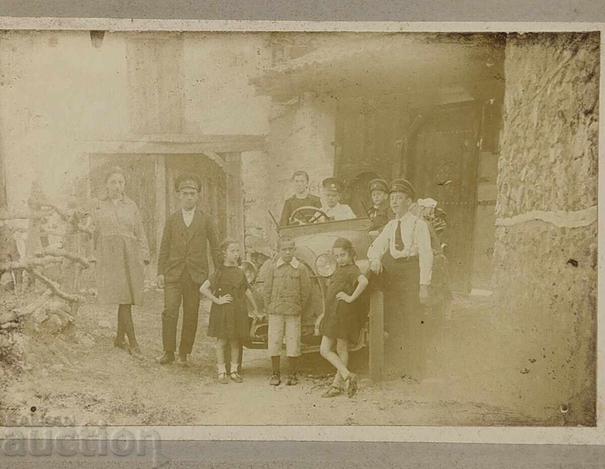 RETRO CAR CAR CHILDREN OLD PHOTO PHOTOGRAPHY CARDBOARD - 6 RETRO CAR CAR CHILDREN OLD PHOTO PHOTOGRAPHY CARDBOARD - 6