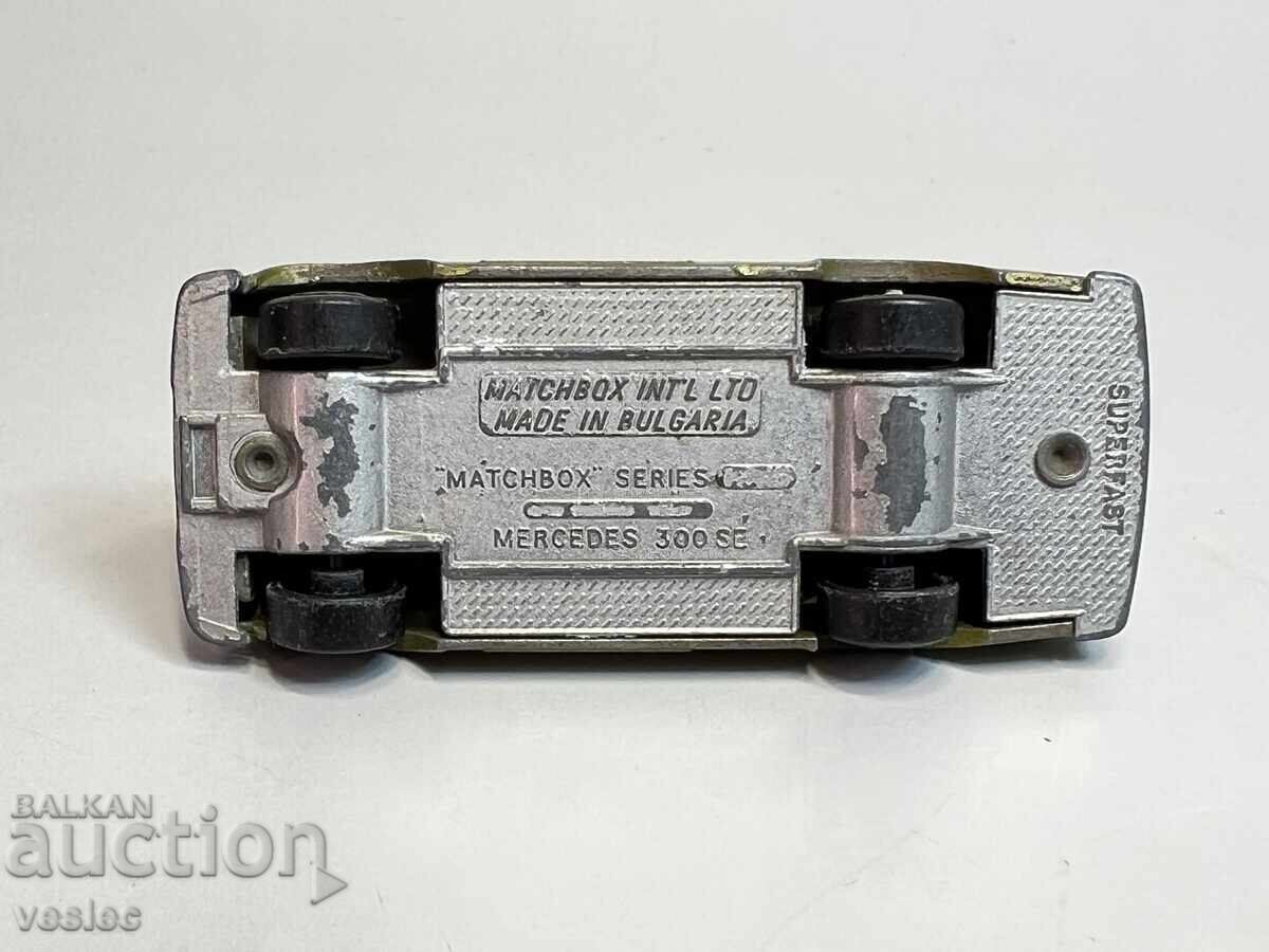Matchbox Car Matchbox BG Bulgaria Mercedes 300SE Mercedes - 7
