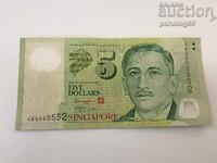 Singapore 5 Dollars 2004