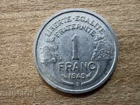 Франция - 1 франк (1949) - В