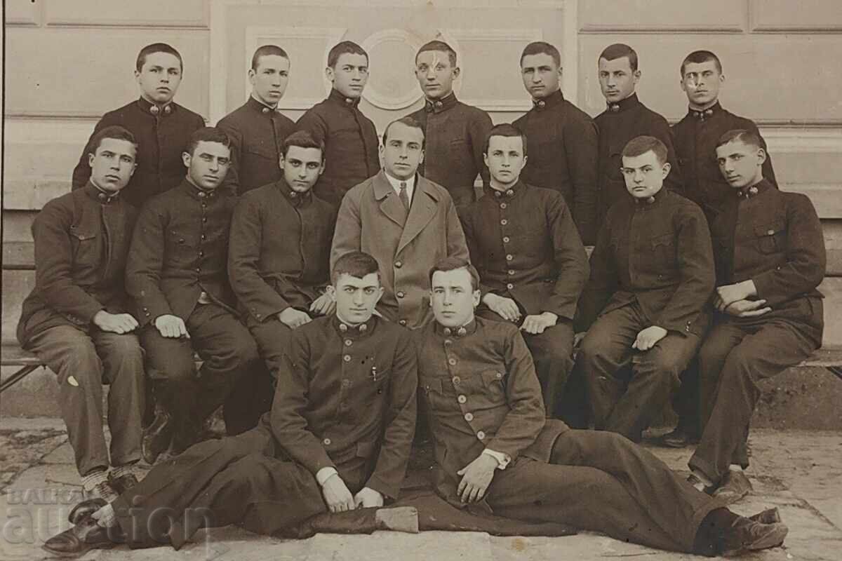 1930 Svishtov School Gymnasium Students Yearbook Photo Card - 5