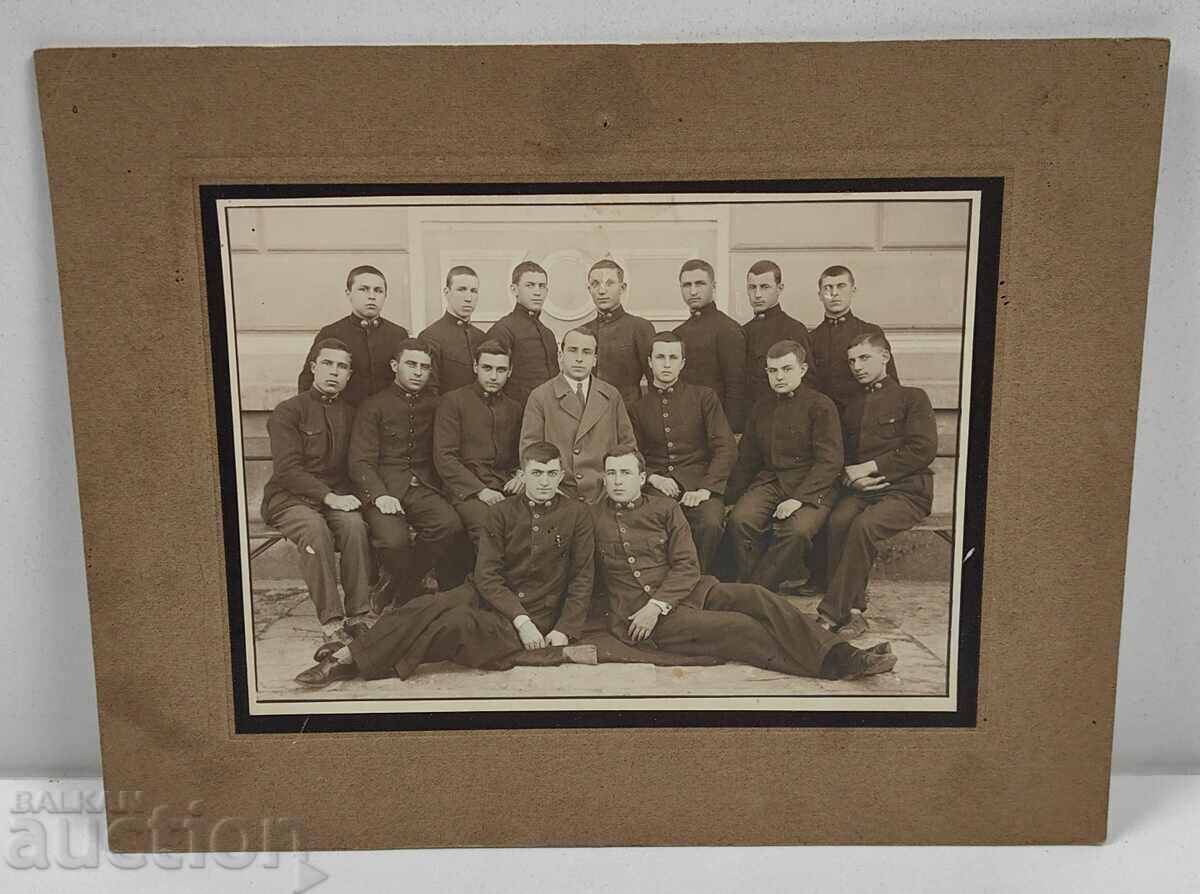 1930 Svishtov School Gymnasium Students Yearbook Photo Card