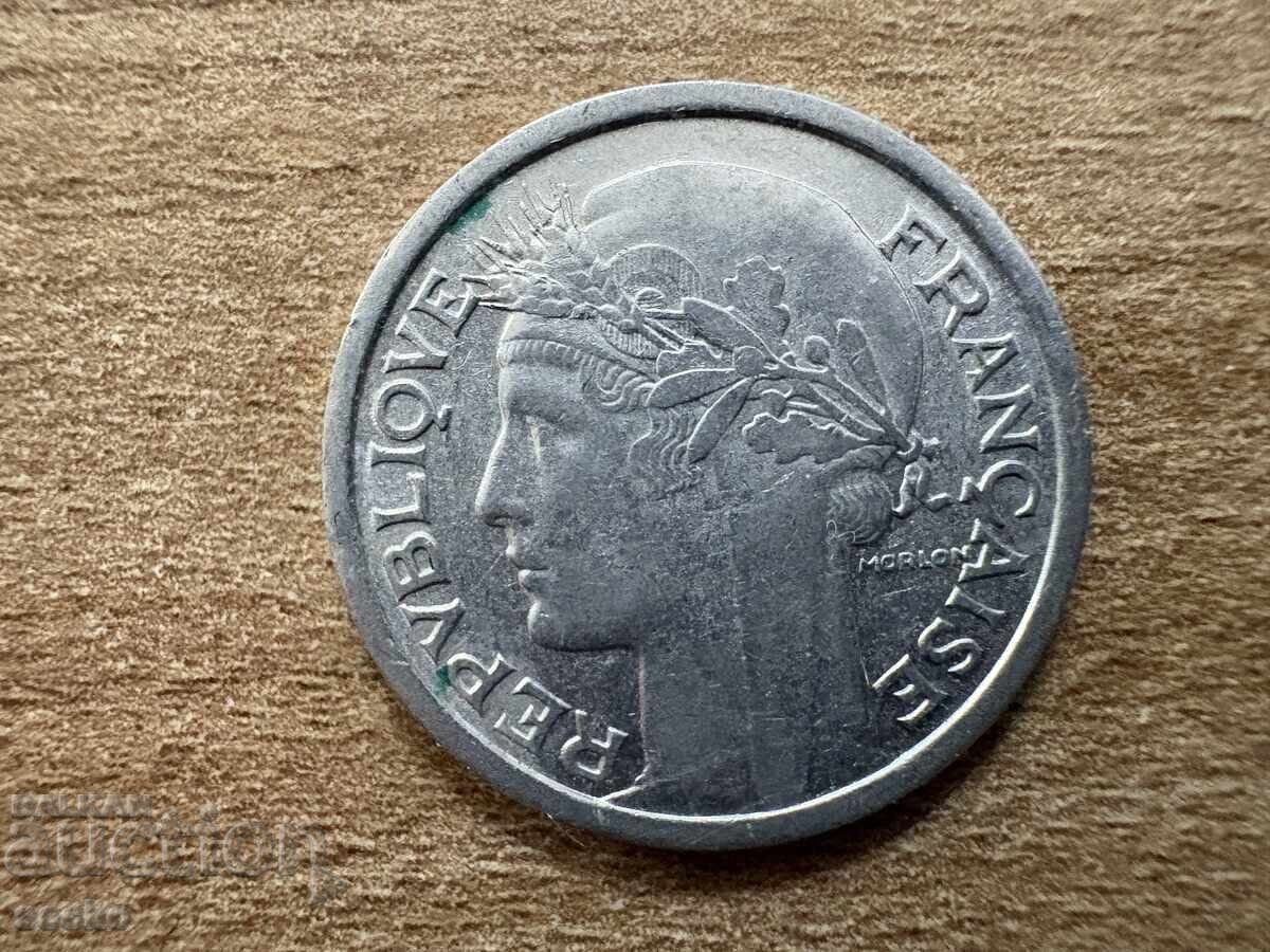 Franța - 1 franc (1948) cu preț 0.30 BGN | € 0.15 Franța - 1 franc (1948) cu preț 0.30 BGN | € 0.15