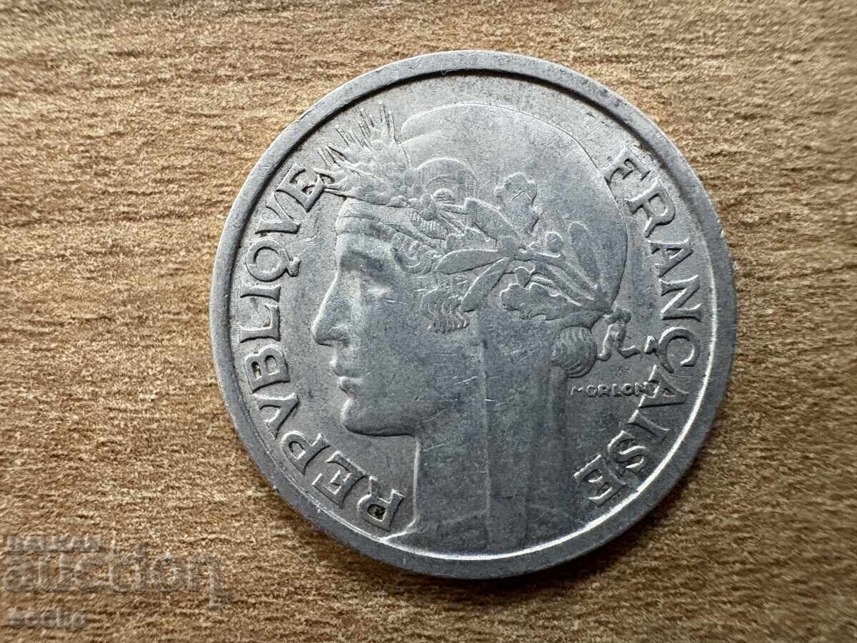 Franța - 2 franci (1948) cu preț 0.35 BGN | € 0.18 Franța - 2 franci (1948) cu preț 0.35 BGN | € 0.18