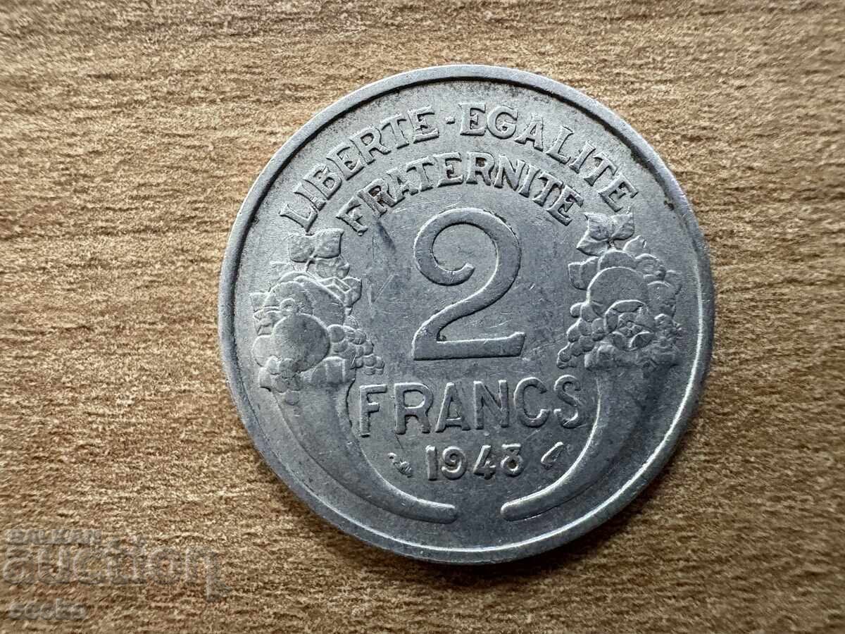 Franța - 2 franci (1948) Franța - 2 franci (1948)