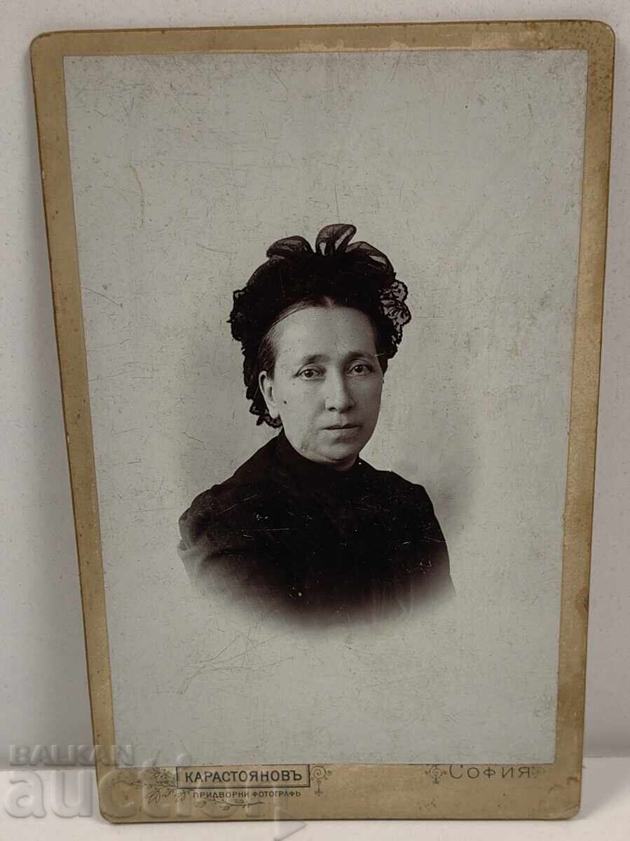 Sofia Karastoyanov Old Wife Photo Photograph Cardboard