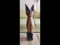 Sculptură în lemn pentru cunoscători, înălțime 52cm