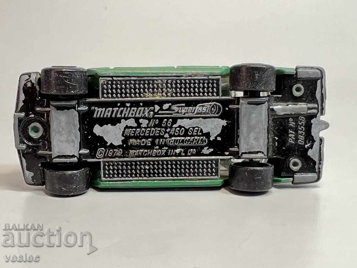 Matchbox Car Matchbox BG Bulgaria Mercedes 450 SEL - 7
