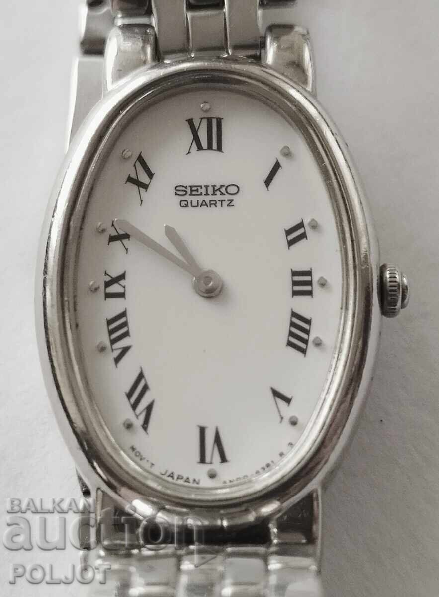 Women's SEIKO watch, Roman numerals with price 80.00 BGN | € 40.90 Women's SEIKO watch, Roman numerals with price 80.00 BGN | € 40.90