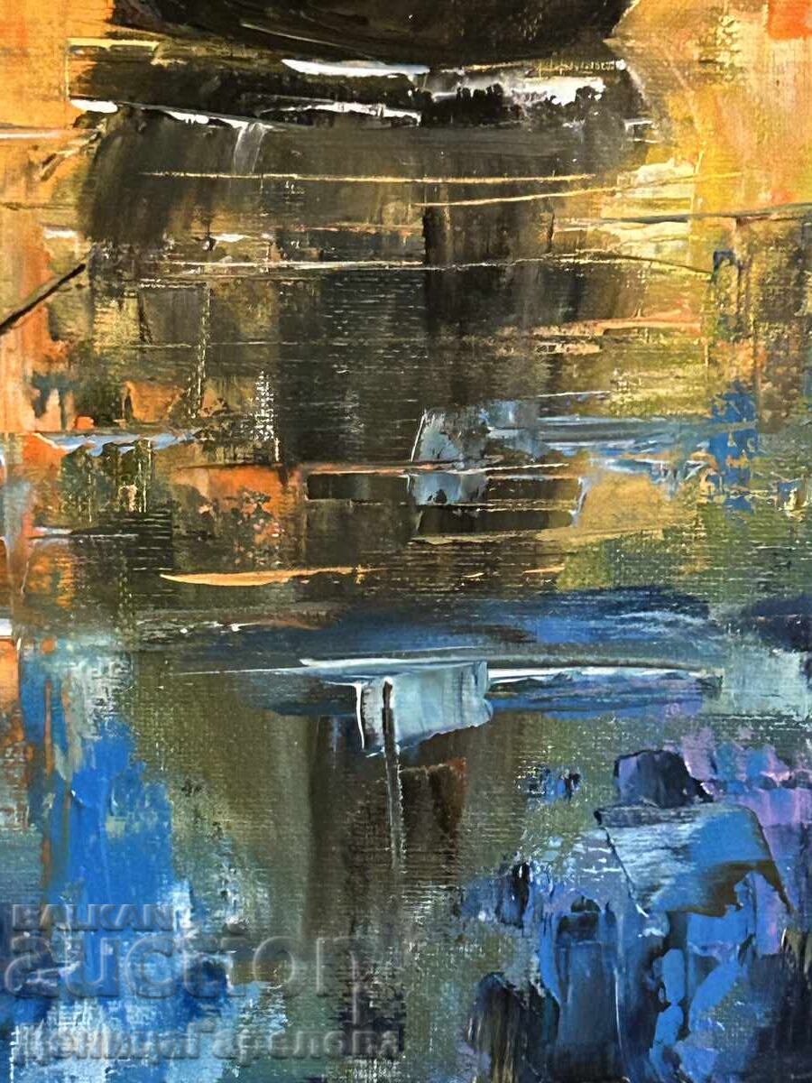 Delivery of Denitsa Garelova painting 30/40 "Sea Sunset" Delivery of Denitsa Garelova painting 30/40 "Sea Sunset"