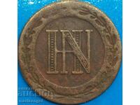 Jerome Napoleon 1809 2 cent Westphalia Germany