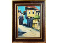 Картина "Месемврия", худ. Н. Николов, 1970-те г.