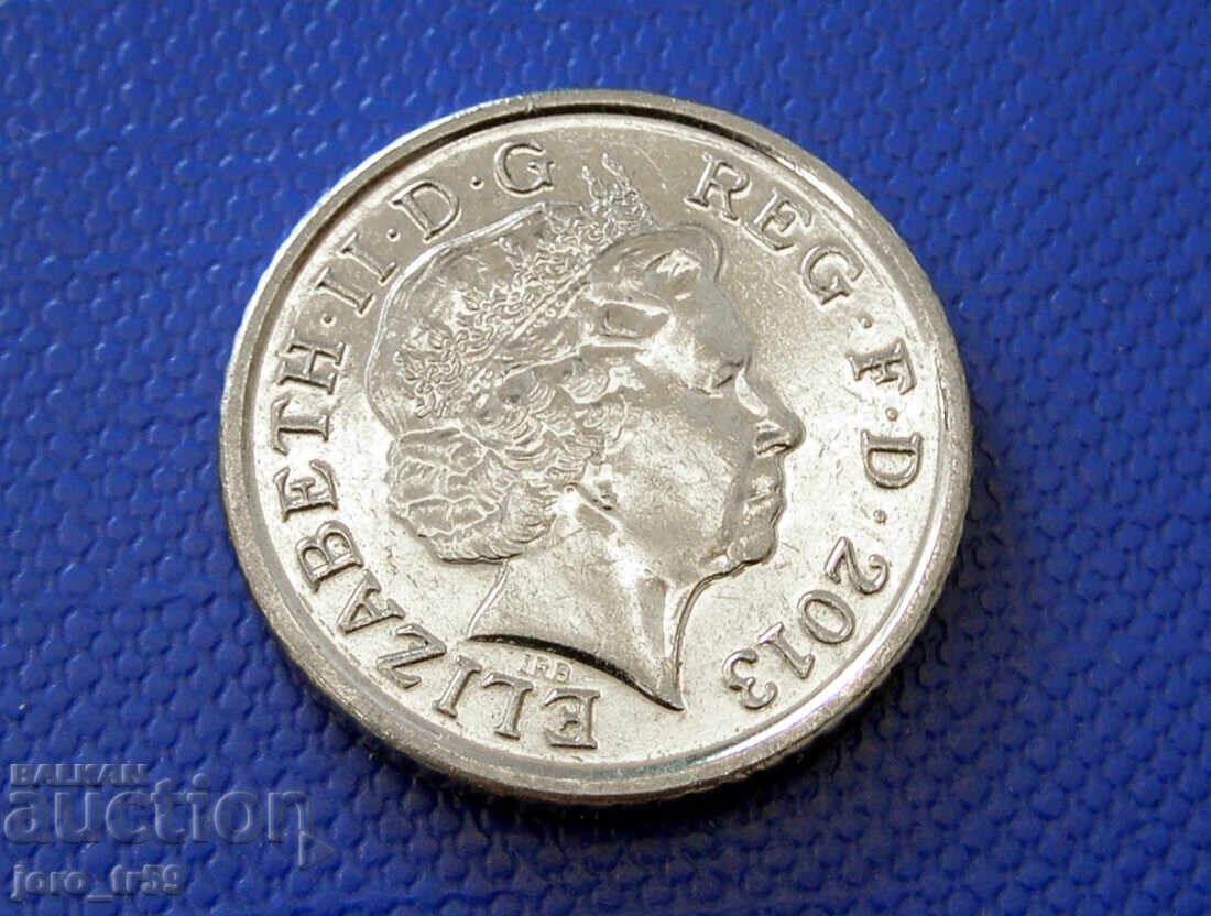 United Kingdom 5 Pence 2013 with price 0.50 BGN | € 0.26