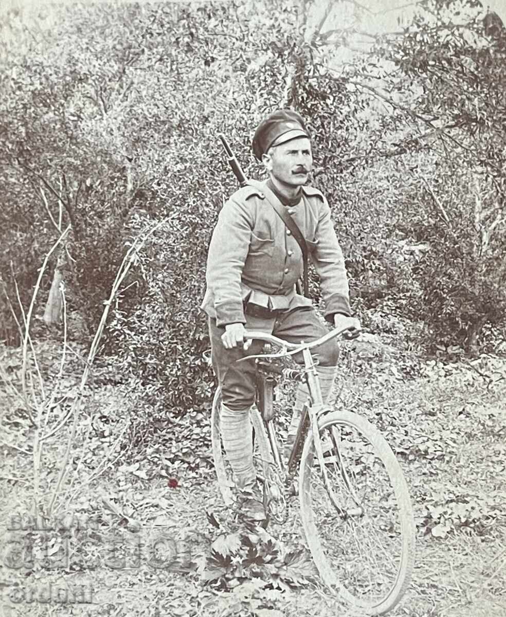 5137 Βασίλειο της Βουλγαρίας στρατιωτικό ποδηλάτης 1915 Α' Παγκόσμιος Πόλεμος με τιμή 15.00 BGN | € 7.67