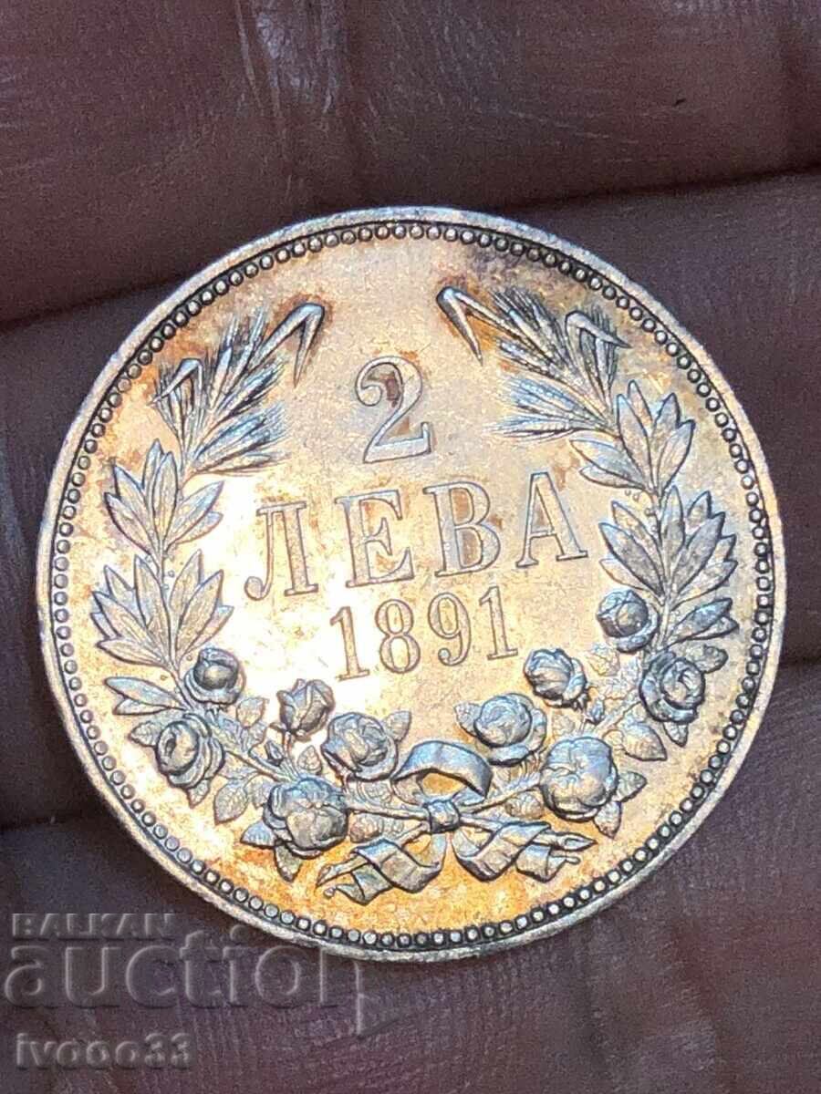 2 BGN 1891 2 BGN 1891
