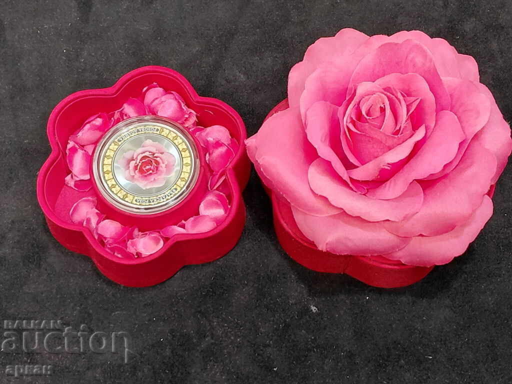 Παράδοση Bŭlgarska roza -2 $ 2011 1 oz ασήμι 31.1 γρ. 0.999 Παράδοση Bŭlgarska roza -2 $ 2011 1 oz ασήμι 31.1 γρ. 0.999