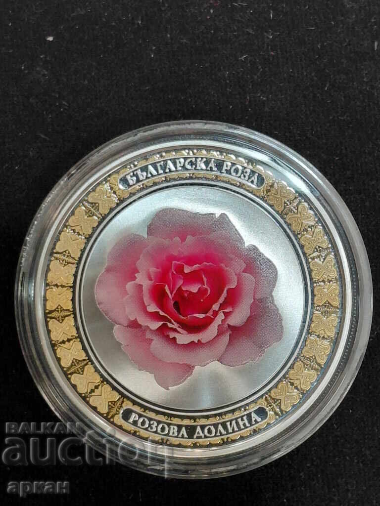 Bulgarian Rose - $2 2011 1 oz silver 31.1 g 0.999