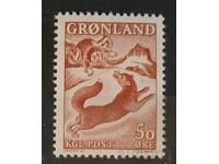 Greenland 1966 Fauna MNH