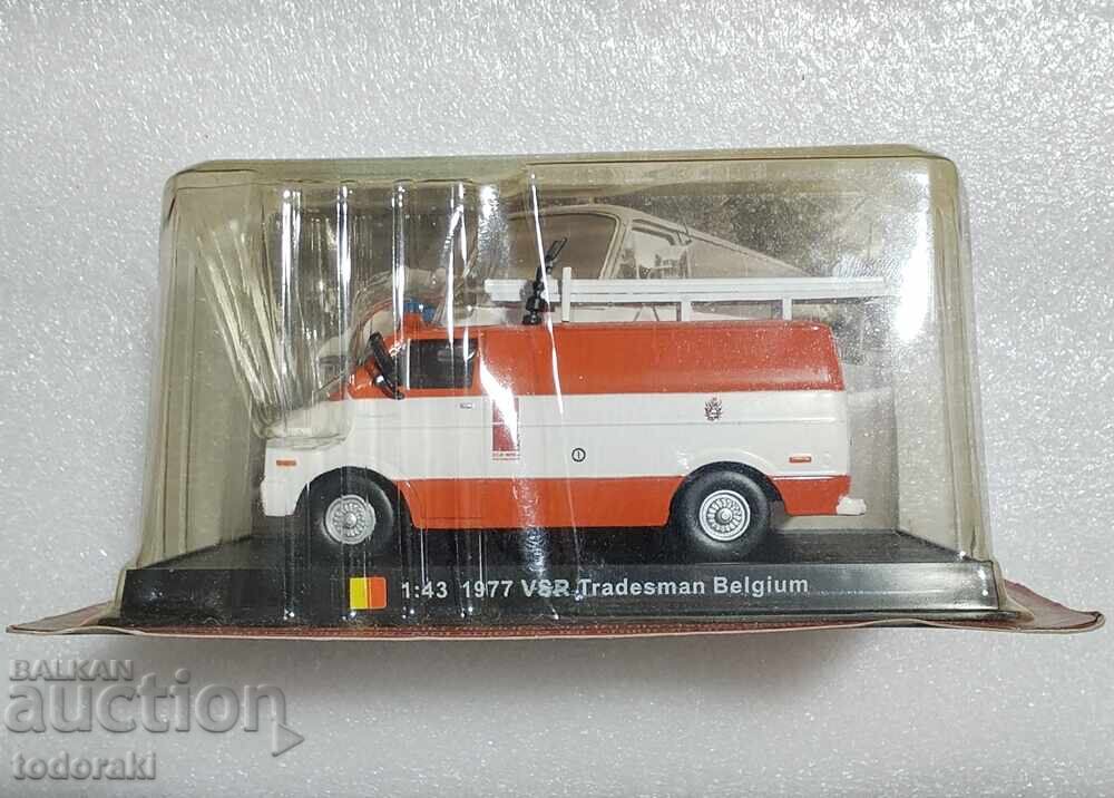 Amer COM Fire Truck 1977 VSR Tradesman Belgium Dodge 1:43 Dodge
