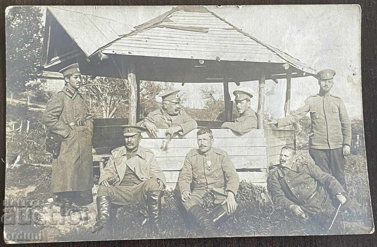 5149 Царство България командир и офицери 8-ми Пехотен Полк П 5149 Царство България командир и офицери 8-ми Пехотен Полк П