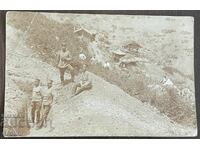 5151 Regatul Bulgariei ofițeri tranșee adăposturi de câmp Macedonia