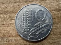 Италия - 10 лири (1967)