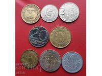 Mixed lot of 8 coins