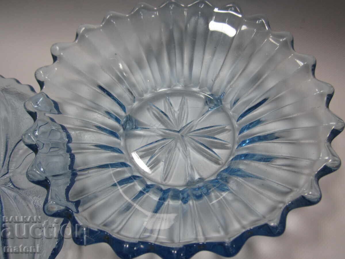 Licitație BOL DE STICLĂ FRUCTIERĂ FARFURIE STICLĂ ALBASTRĂ Licitație BOL DE STICLĂ FRUCTIERĂ FARFURIE STICLĂ ALBASTRĂ