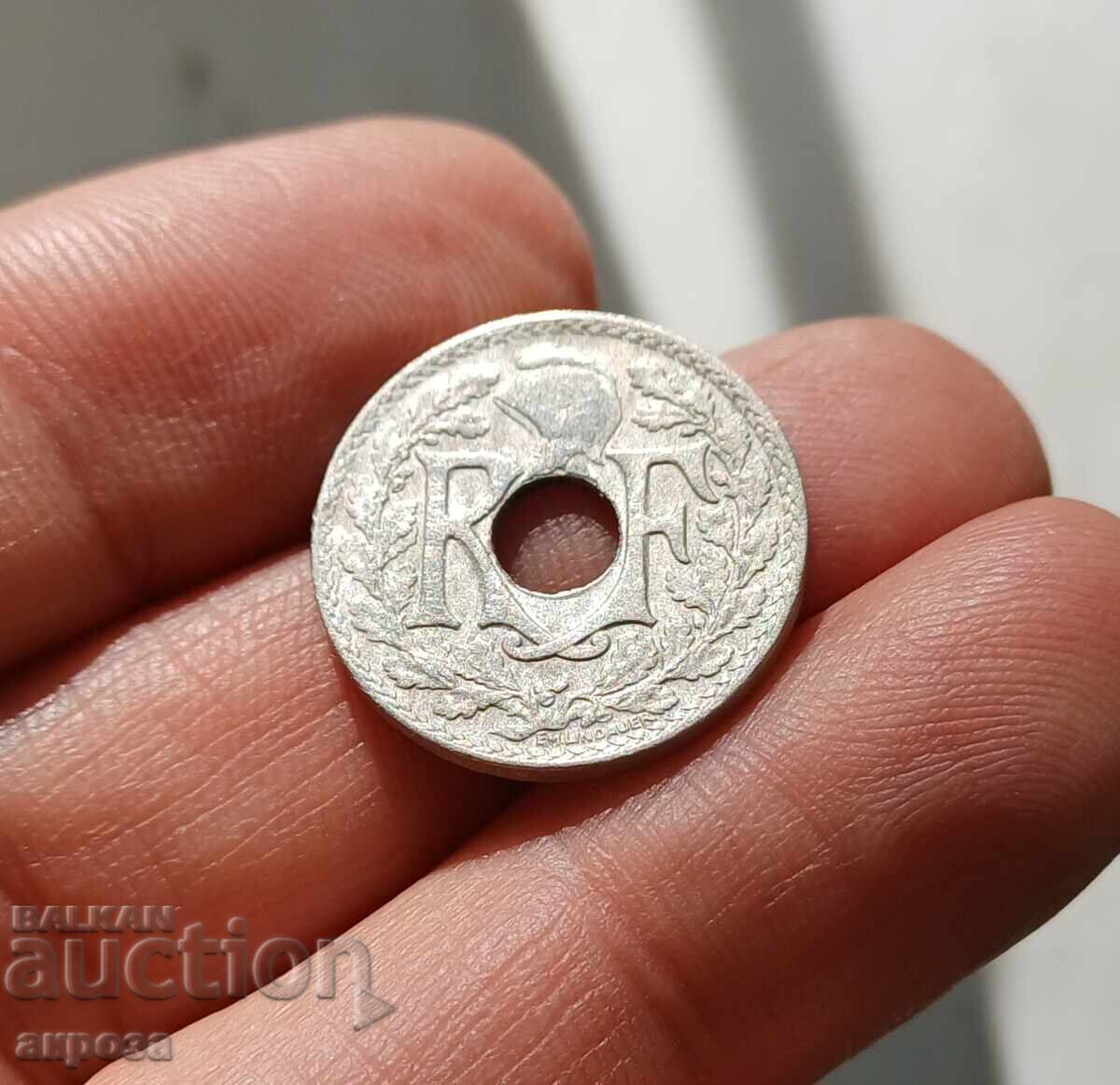 10 λεπτά Γαλλία 1924 με τιμή 2.40 BGN | € 1.23