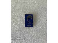 Football badge GEORGI ASPARUHOV GUNDI 1965 Levski Sofia